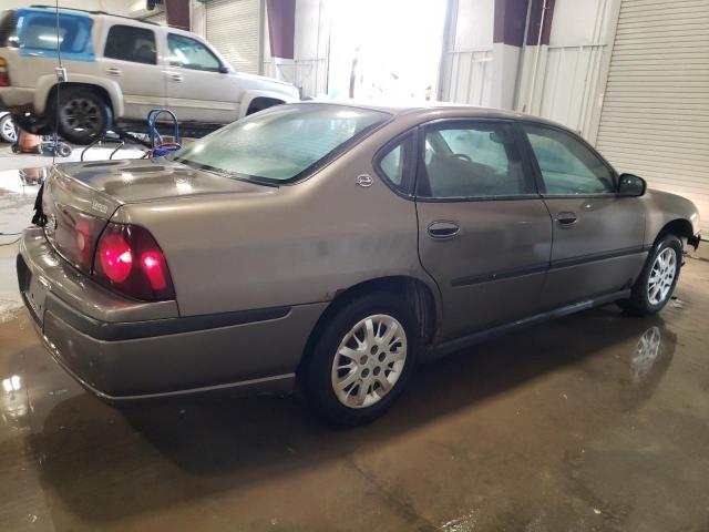 2G1WF52E839395739 - 2003 CHEVROLET IMPALA BROWN photo 3