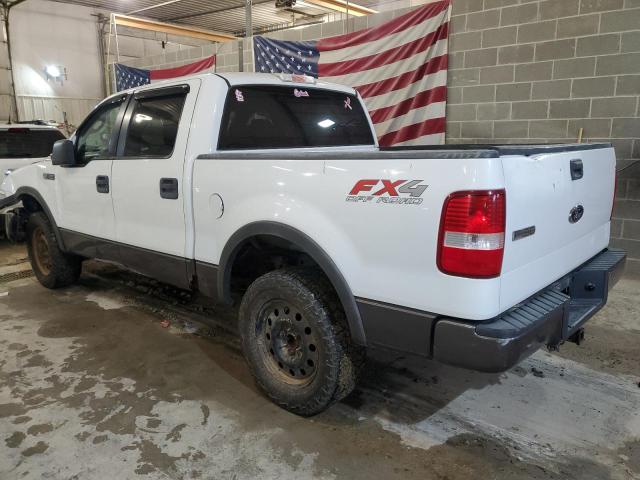 1FTPW14585KC33418 - 2005 FORD F150 SUPERCREW WHITE photo 2