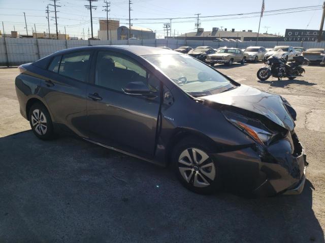 JTDKBRFU2H3578094 - 2017 TOYOTA PRIUS GRAY photo 4