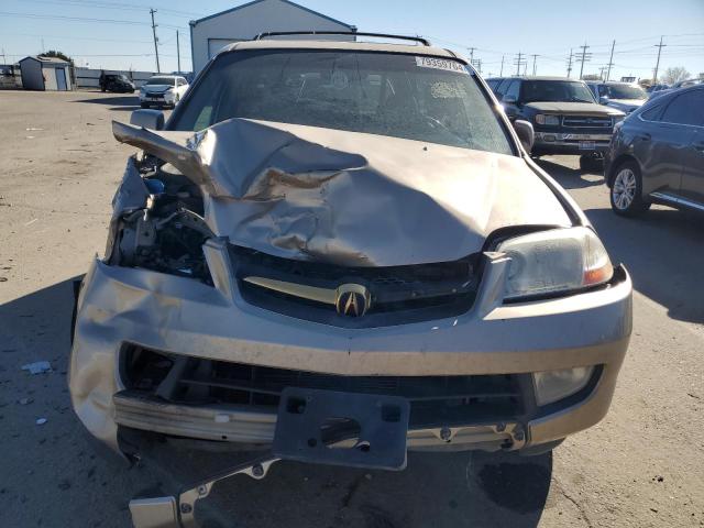 2HNYD18652H527126 - 2002 ACURA MDX TOURING GOLD photo 5