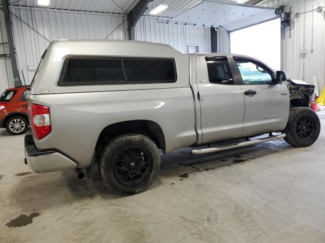 5TFUY5F17FX430602 - 2015 TOYOTA TUNDRA DOUBLE CAB SR/SR5 SILVER photo 3