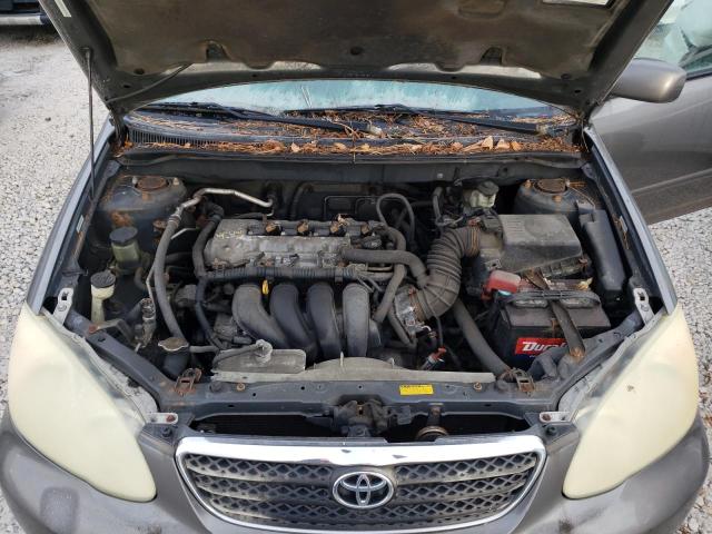 1NXBR32E16Z703435 - 2006 TOYOTA COROLLA CE SILVER photo 11