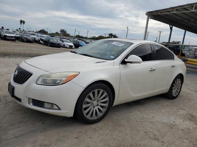 2G4GS5EV4D9175997 - 2013 BUICK REGAL PREMIUM WHITE photo 1