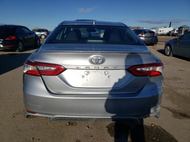 4T1B11HK0KU848632 - 2019 TOYOTA CAMRY L SILVER photo 6