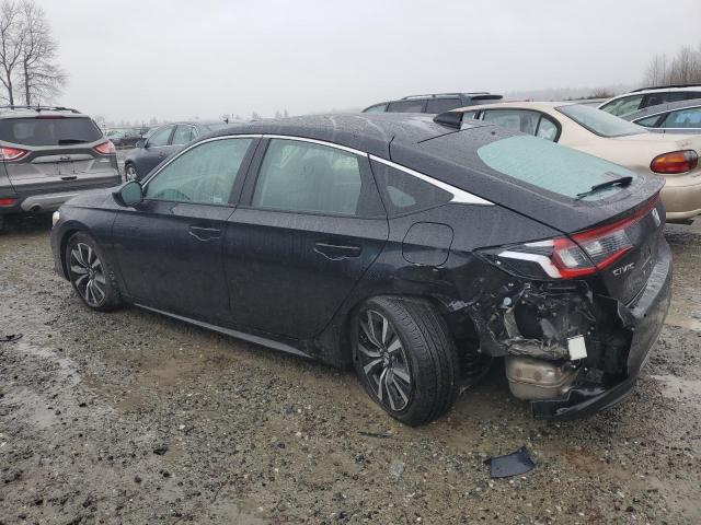 19XFL1H74PE007396 - 2023 HONDA CIVIC EXL შავი ფოტო 2