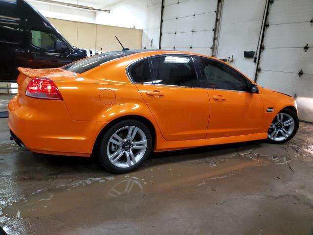 6G2ER57708L141664 - 2008 PONTIAC G8 ORANGE photo 3