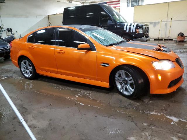 6G2ER57708L141664 - 2008 PONTIAC G8 ORANGE photo 4