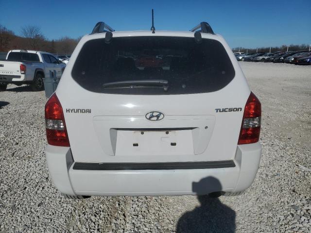 KM8JM12B47U542696 - 2007 HYUNDAI TUCSON GLS WHITE photo 6