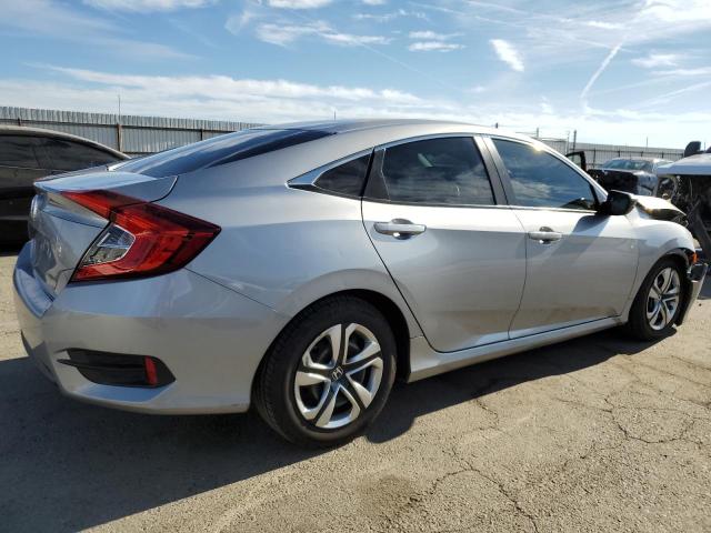 2HGFC2F56JH510738 - 2018 HONDA CIVIC LX SILVER photo 3