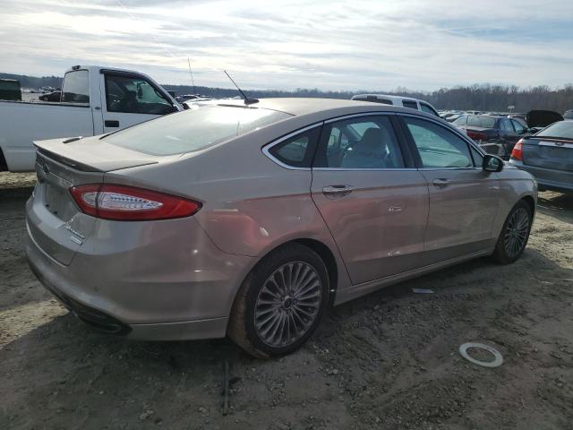 3FA6P0K93FR218644 - 2015 FORD FUSION TITANIUM BEIGE photo 3