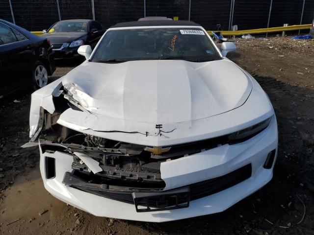 1G1FB3DX4J0133089 - 2018 CHEVROLET CAMARO LT WHITE photo 5