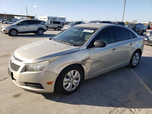 1G1PA5SH9E7355509 - 2014 CHEVROLET CRUZE LS TAN photo 1