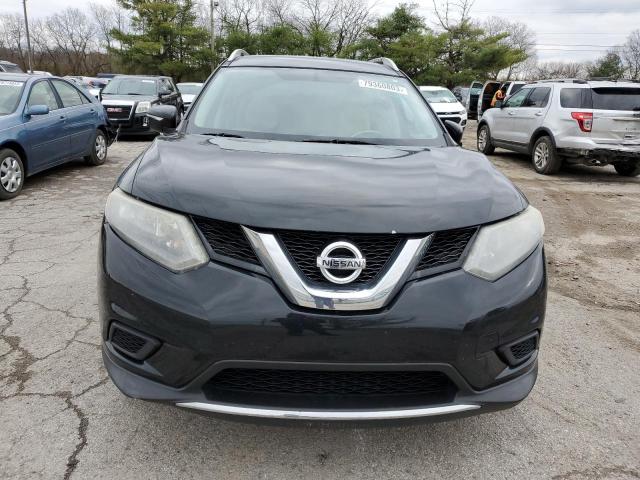 KNMAT2MT8FP571862 - 2015 NISSAN ROGUE S BLACK photo 5