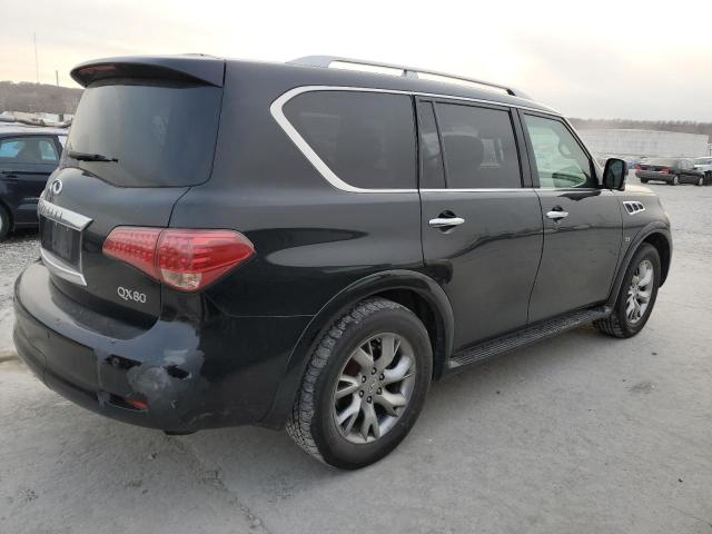 JN8AZ2NF4E9551803 - 2014 INFINITI QX80 BLACK photo 3