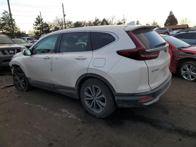 5J6RW2H50MA003539 - 2021 HONDA CR-V EX WHITE photo 2