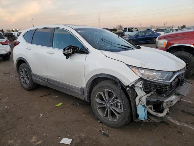 5J6RW2H50MA003539 - 2021 HONDA CR-V EX WHITE photo 4