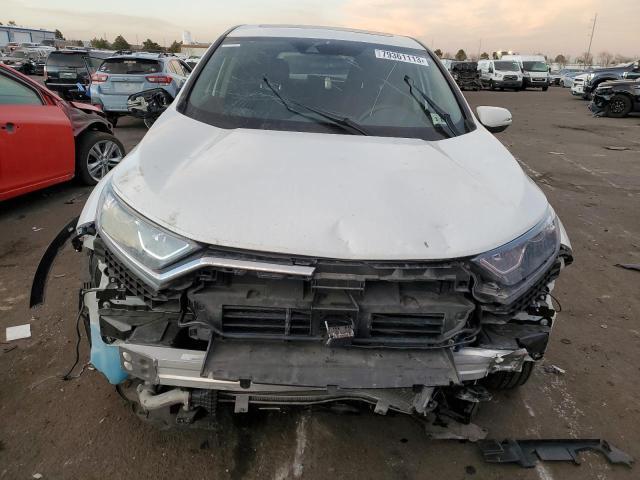 5J6RW2H50MA003539 - 2021 HONDA CR-V EX WHITE photo 5