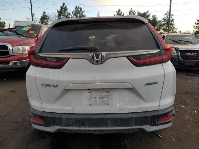 5J6RW2H50MA003539 - 2021 HONDA CR-V EX WHITE photo 6