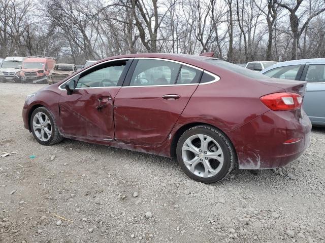 1G1BG5SM5G7239457 - 2016 CHEVROLET CRUZE PREMIER BURGUNDY photo 2