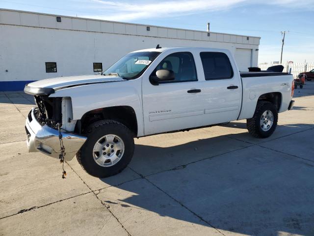 3GCPKSE77CG207639 - 2012 CHEVROLET SILVERADO K1500 LT WHITE photo 1