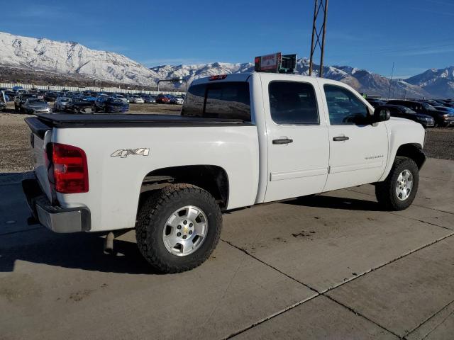 3GCPKSE77CG207639 - 2012 CHEVROLET SILVERADO K1500 LT WHITE photo 3