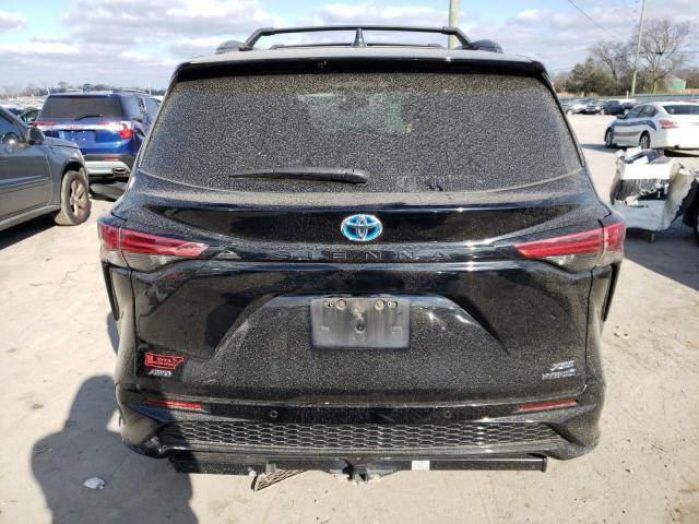 5TDXSKFC3MS033244 - 2021 TOYOTA SIENNA XSE BLACK photo 6