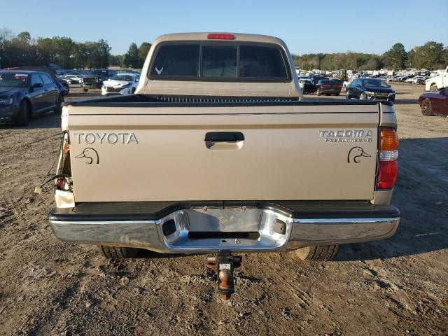 5TEGN92N81Z847296 - 2001 TOYOTA TACOMA DOUBLE CAB PRERUNNER TAN photo 6
