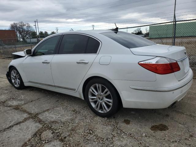 KMHGC4DF6BU128438 - 2011 HYUNDAI GENESIS 4.6L WHITE photo 2