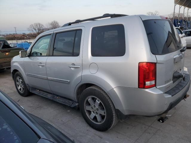 5FNYF48919B003631 - 2009 HONDA PILOT TOURING SILVER photo 2