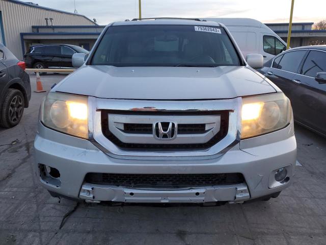 5FNYF48919B003631 - 2009 HONDA PILOT TOURING SILVER photo 5