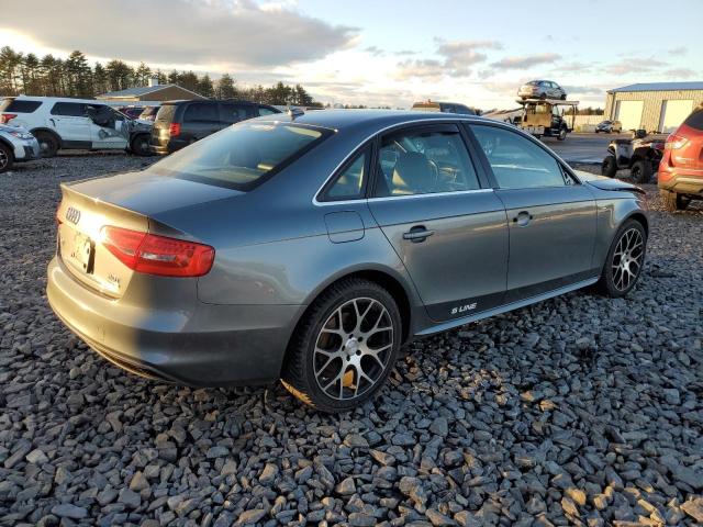 WAUDFAFL8GN012432 - 2016 AUDI A4 PREMIUM S-LINE GRAY photo 3