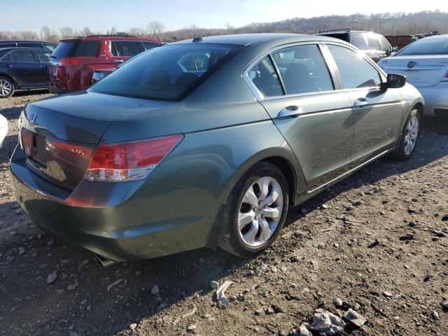 1HGCP3F84AA004315 - 2010 HONDA ACCORD EXL TEAL photo 3