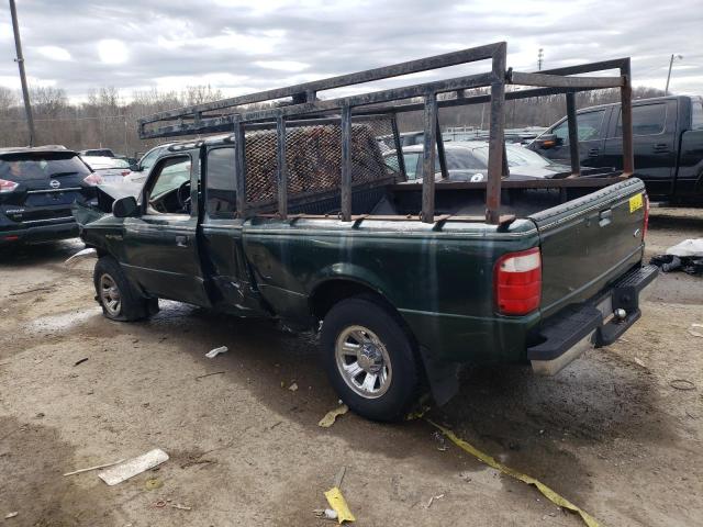 1FTYR14V31TA81211 - 2001 FORD RANGER SUPER CAB GREEN photo 2