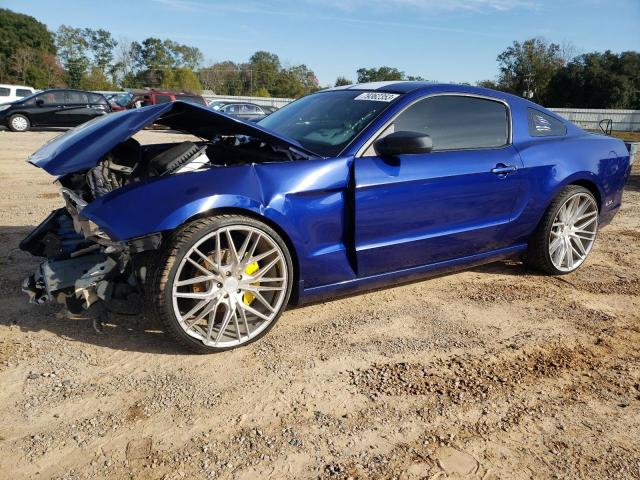 1ZVBP8AM4E5258002 - 2014 FORD MUSTANG BLUE photo 1