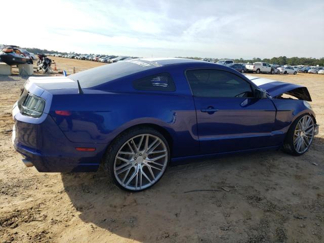 1ZVBP8AM4E5258002 - 2014 FORD MUSTANG BLUE photo 3