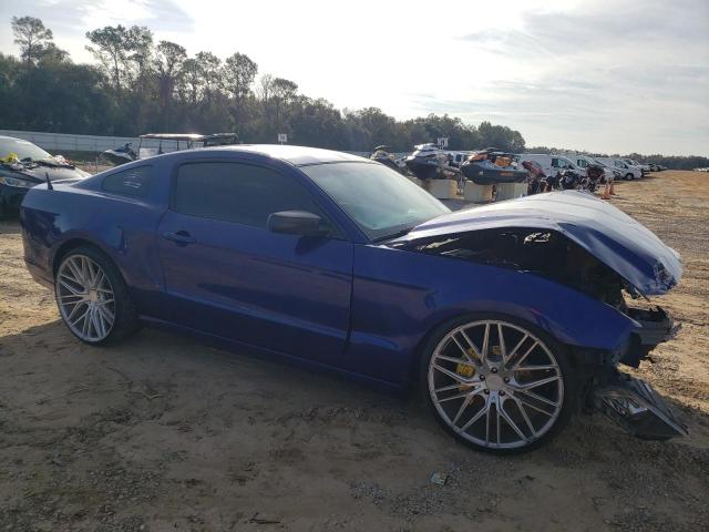 1ZVBP8AM4E5258002 - 2014 FORD MUSTANG BLUE photo 4