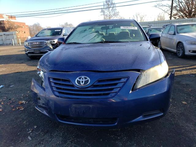 4T1BE46K98U260648 - 2008 TOYOTA CAMRY CE BLUE photo 5