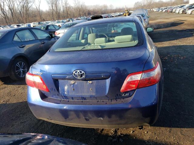 4T1BE46K98U260648 - 2008 TOYOTA CAMRY CE BLUE photo 6