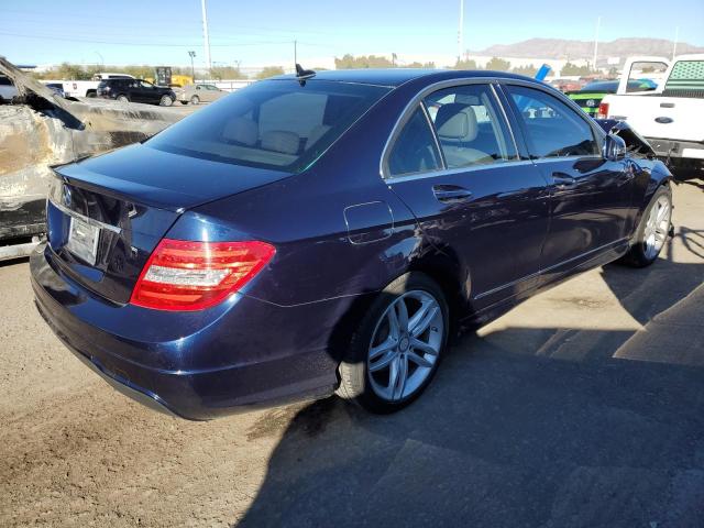 WDDGF4HB5DA858998 - 2013 MERCEDES-BENZ C 250 BLUE photo 3