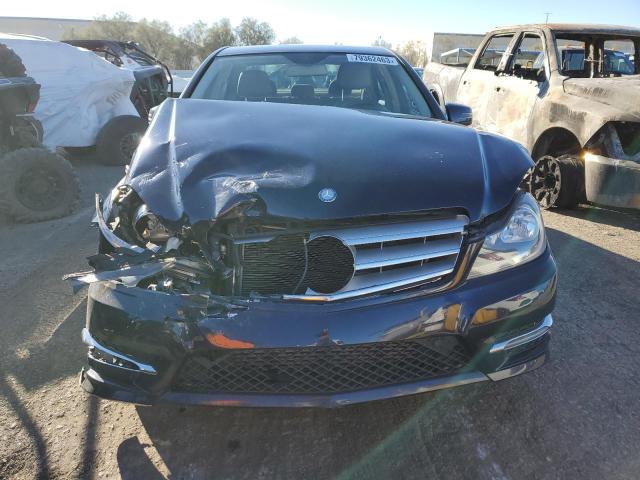 WDDGF4HB5DA858998 - 2013 MERCEDES-BENZ C 250 BLUE photo 5