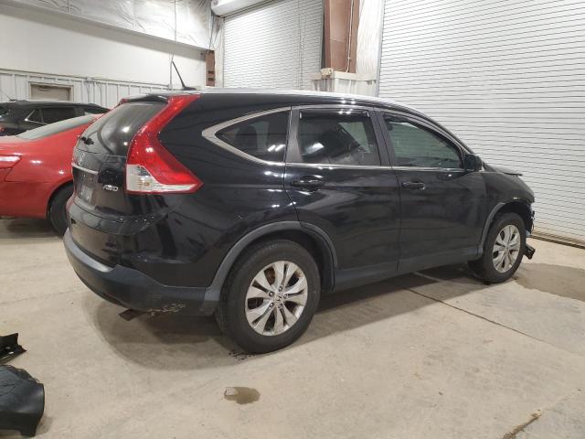 2HKRM4H77DH631390 - 2013 HONDA CR-V EXL BLACK photo 3