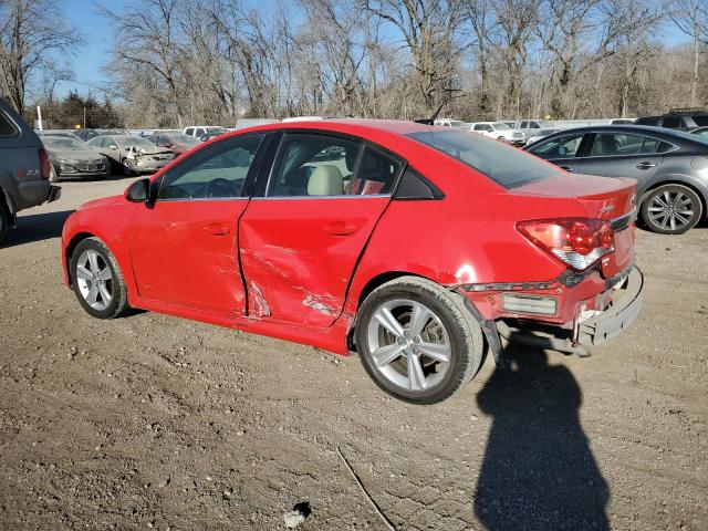 1G1PE5SB6E7439125 - 2014 CHEVROLET CRUZE LT RED photo 2