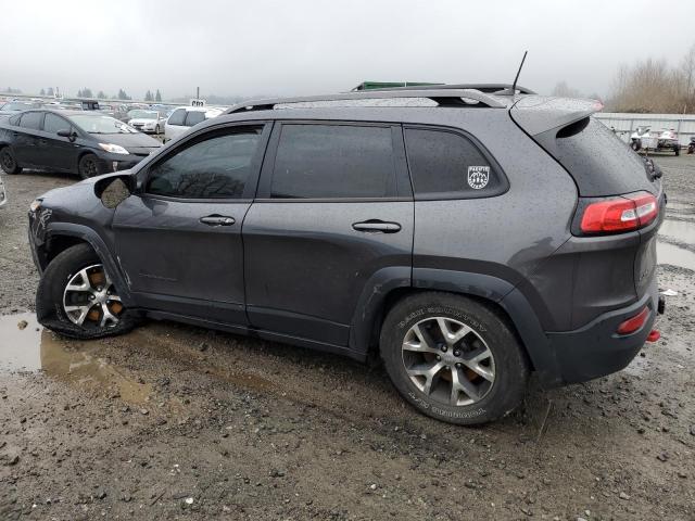 1C4PJMBS3HW578121 - 2017 JEEP CHEROKEE TRAILHAWK GRAY photo 2