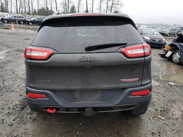 1C4PJMBS3HW578121 - 2017 JEEP CHEROKEE TRAILHAWK GRAY photo 6