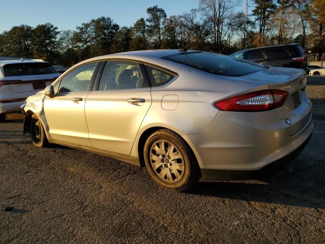 1FA6P0G74E5401477 - 2014 FORD FUSION S SILVER photo 2