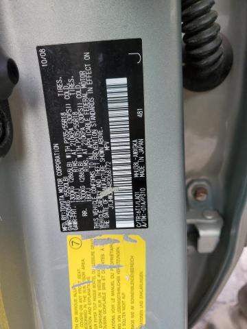 JTJHW31U482068772 - 2008 LEXUS RX 400H SILVER photo 12