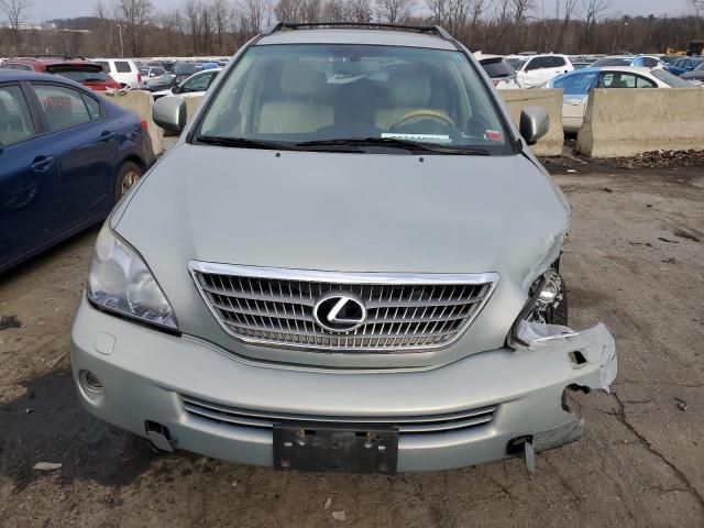 JTJHW31U482068772 - 2008 LEXUS RX 400H SILVER photo 5