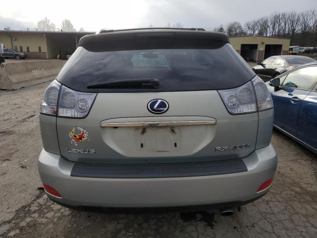 JTJHW31U482068772 - 2008 LEXUS RX 400H SILVER photo 6