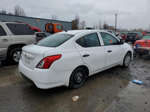 3N1CN7AP8FL949362 - 2015 NISSAN VERSA S WHITE photo 3