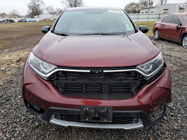 2HKRW6H35JH216664 - 2018 HONDA CR-V LX BURGUNDY photo 5